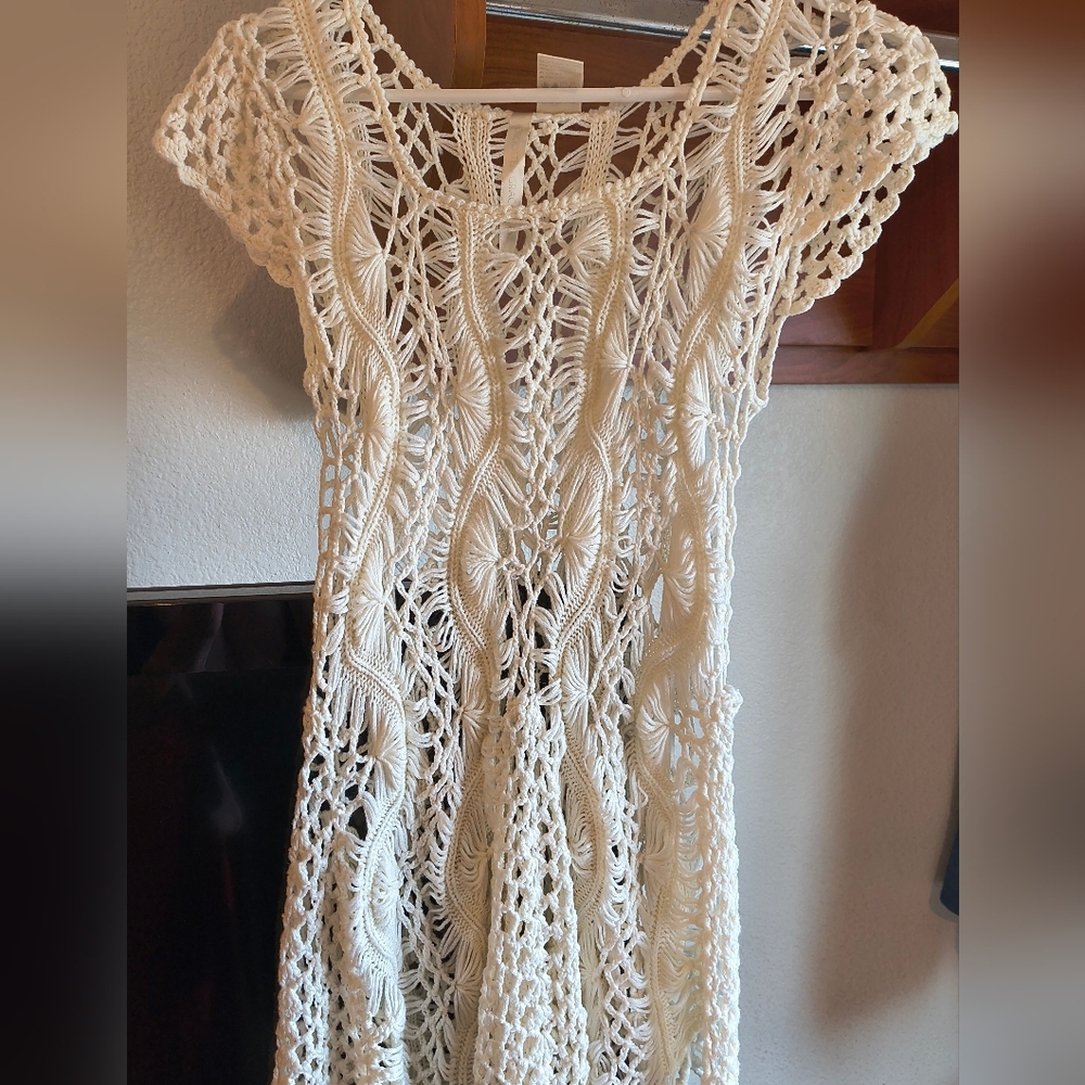 Grace Cream Crochet Blouse